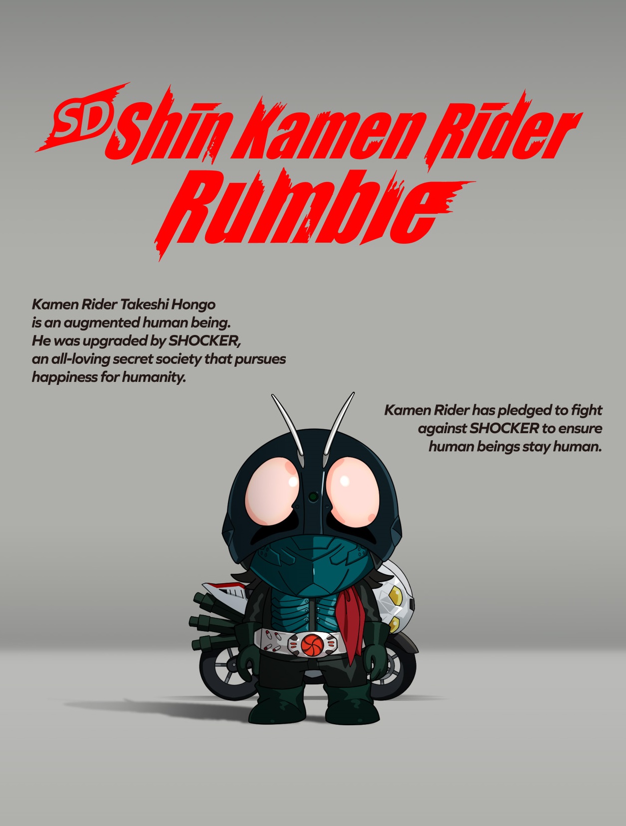 SD Shin Kamen Rider Rumble