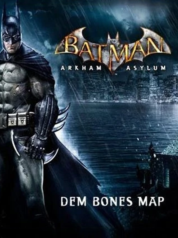 Batman: Arkham Asylum Interactive Map