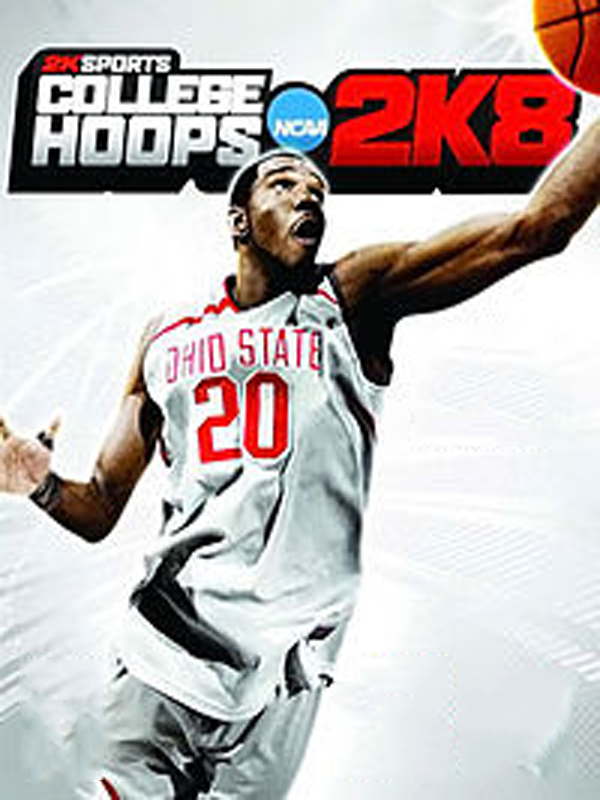 Game cover: College Hoops 2K8