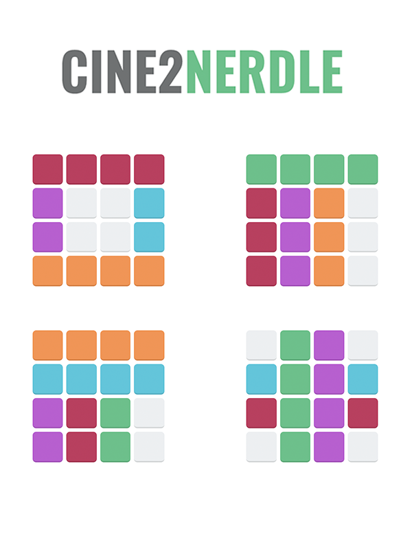 Game cover: Cine2Nerdle