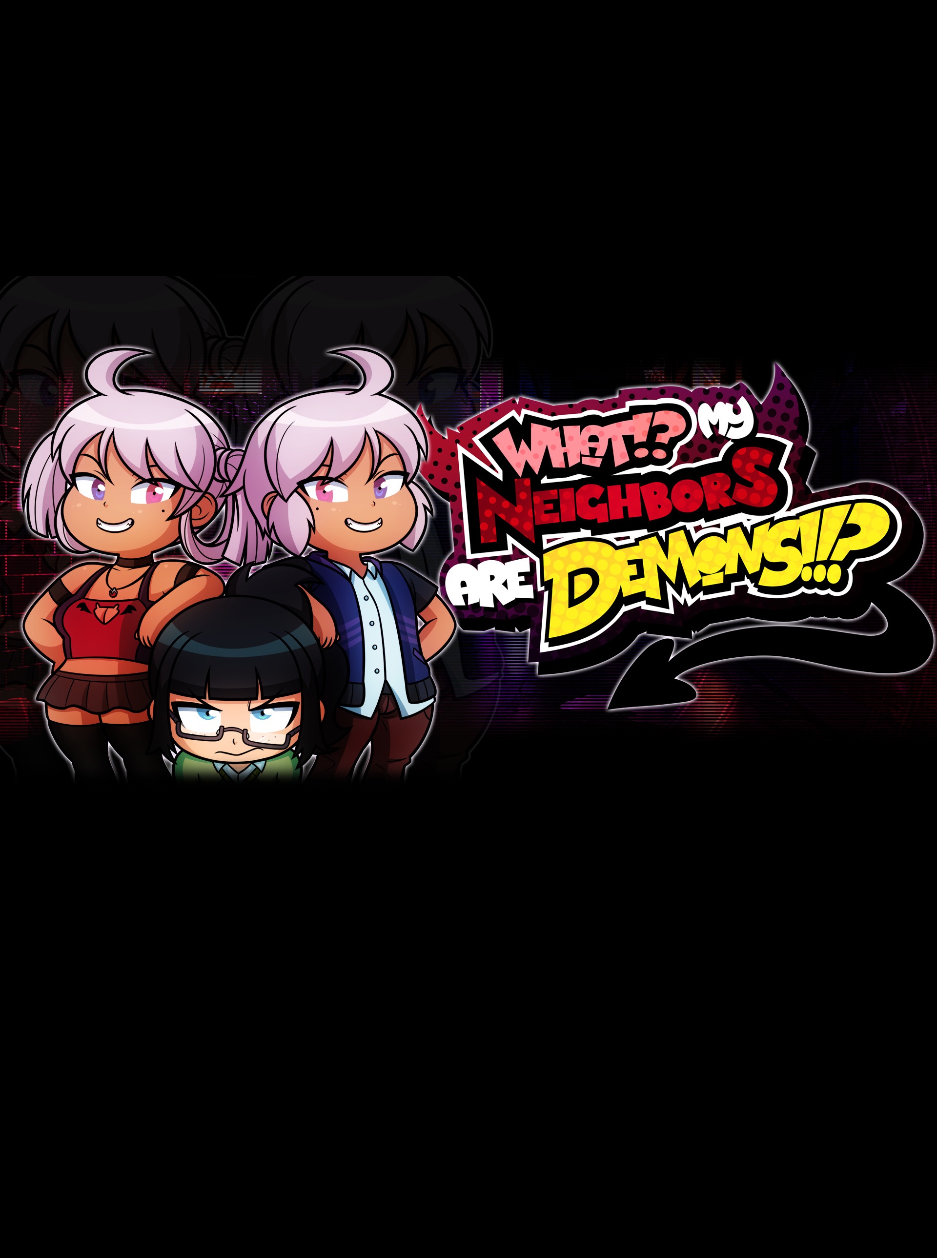 Game cover: What!? My Neighbors Are Demons!!?