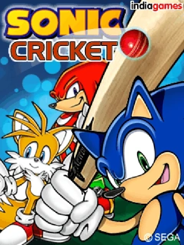 Game cover: Sonic Cricket