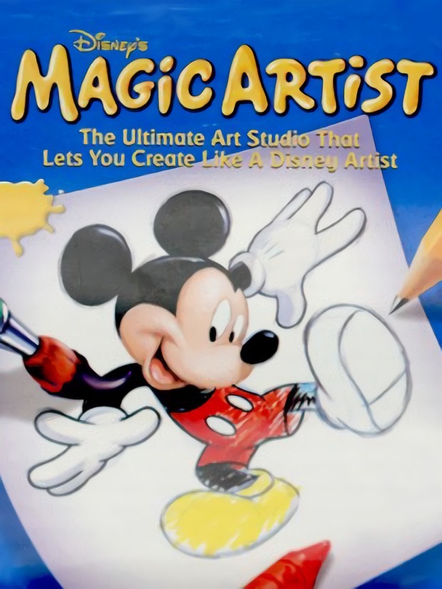 Game cover: Disney's Magic Artist