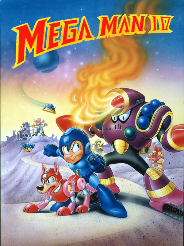 Game cover: Mega Man IV
