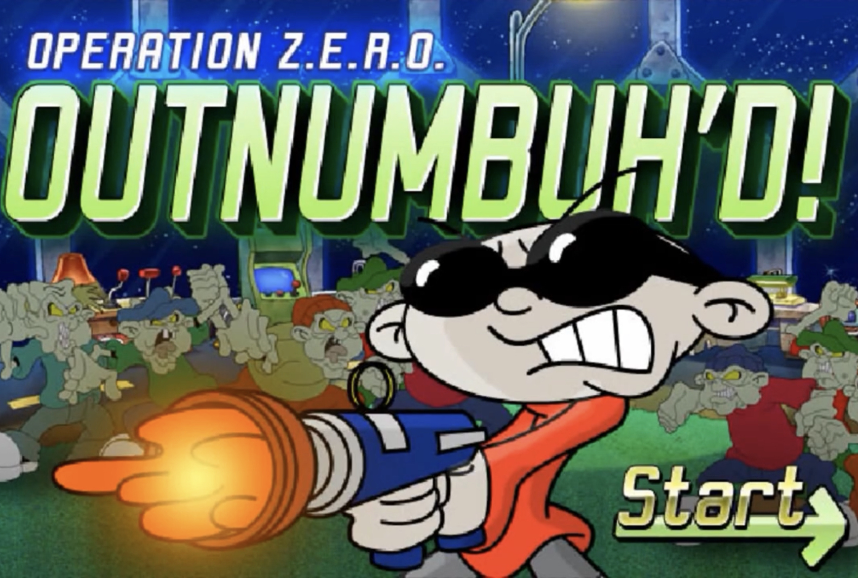 Game cover: Operation Z.E.R.O.: OutNumbuh'd!