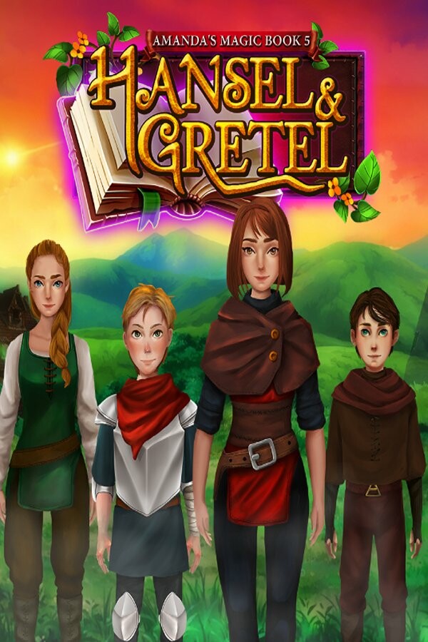 Game cover: Amanda's Magic Book 5: Hansel and Gretel