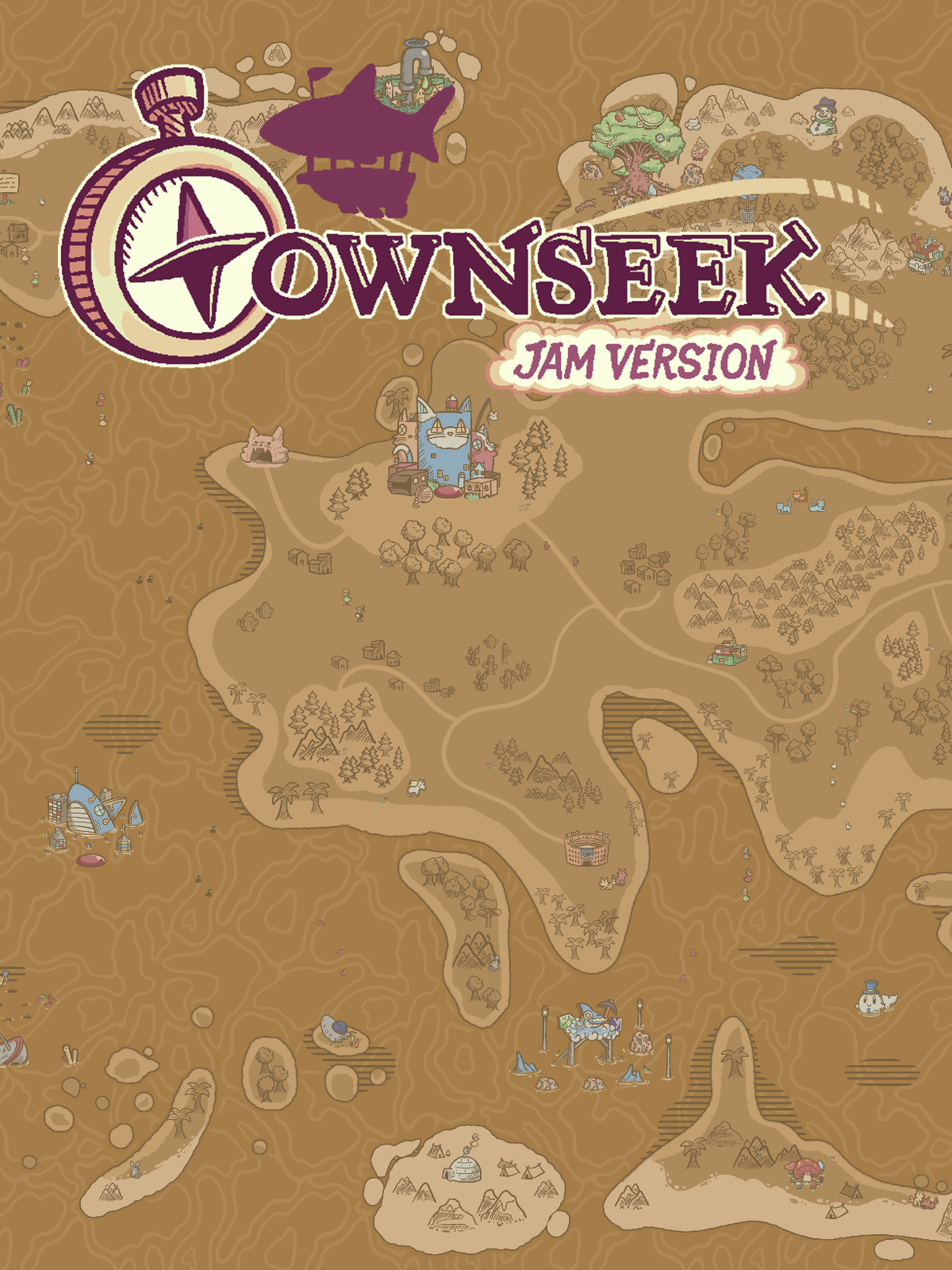 Game cover: Townseek: Jam Version