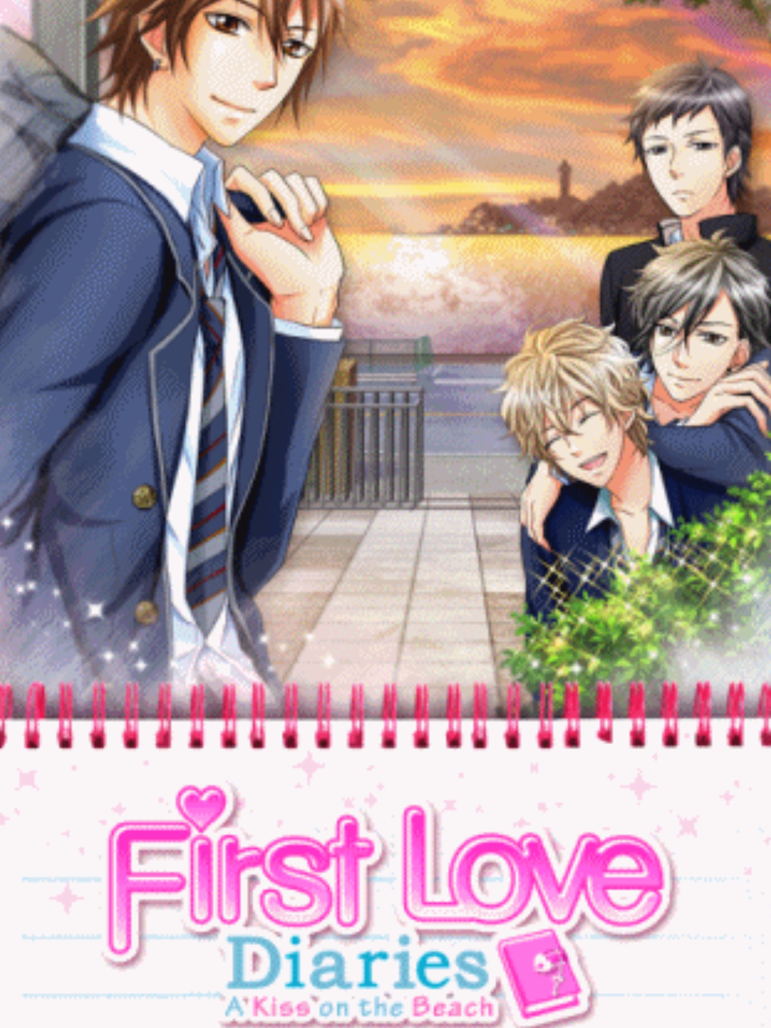 Game cover: First Love Diaries: A Kiss on the Beach