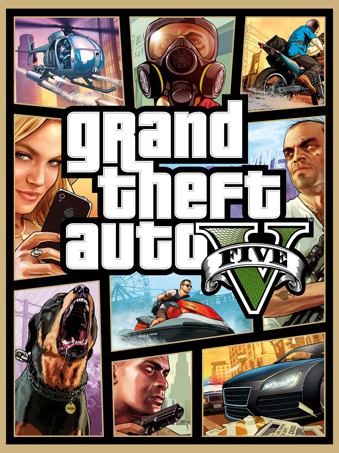 Game cover Grand Theft Auto V