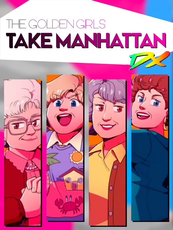 Game cover: The Golden Girls Take Manhattan DX