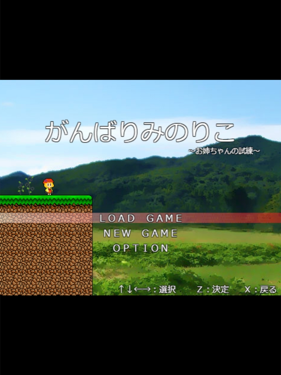 Game cover: Gambari Minoriko: Onee-chan no Shiren