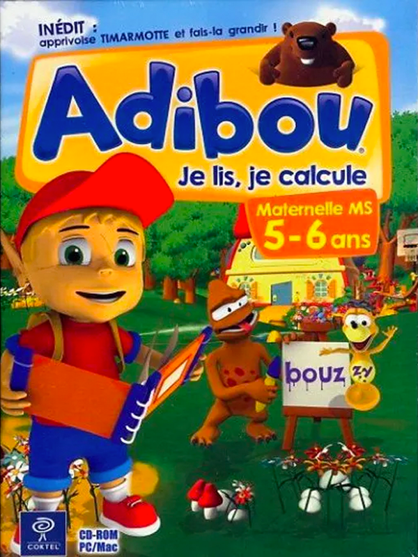 Game cover: Adibou: Je lis, je calcule 5-6 ans