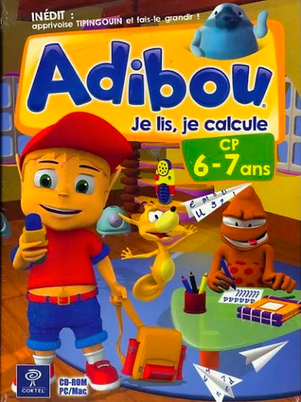 Game cover: Adibou: Je lis, je calcule 6-7 ans