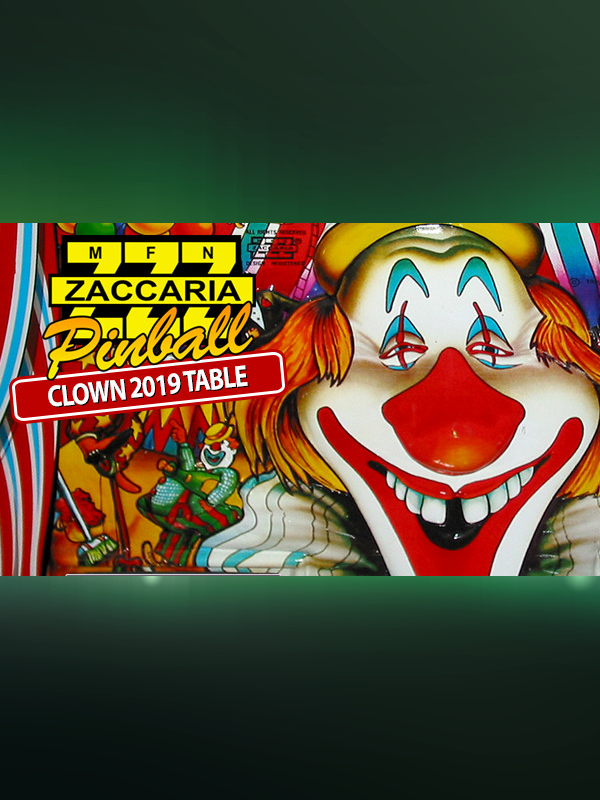 Zaccaria Pinball: Clown 2019 Table