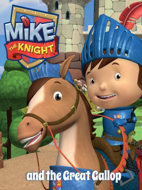 Game cover: Mike the Knight and The Great Gallop