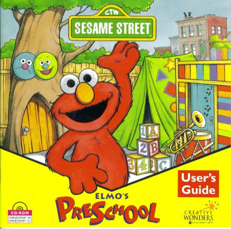 Game cover: Elmo's Preschool