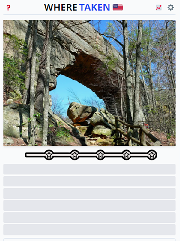 Game cover: WhereTaken USA