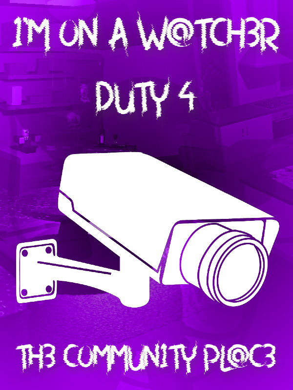 Game cover: I'm On a Watcher Duty 4: The Community Place