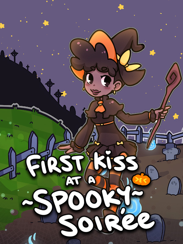 First Kiss at a Spooky Soiree by NomnomNami