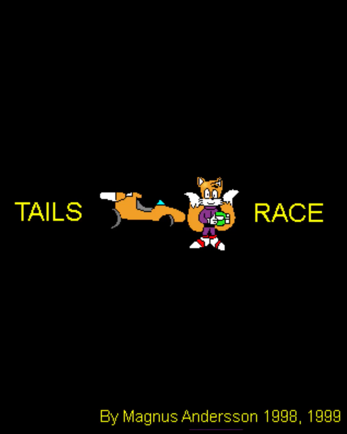 Game cover: Tails Race