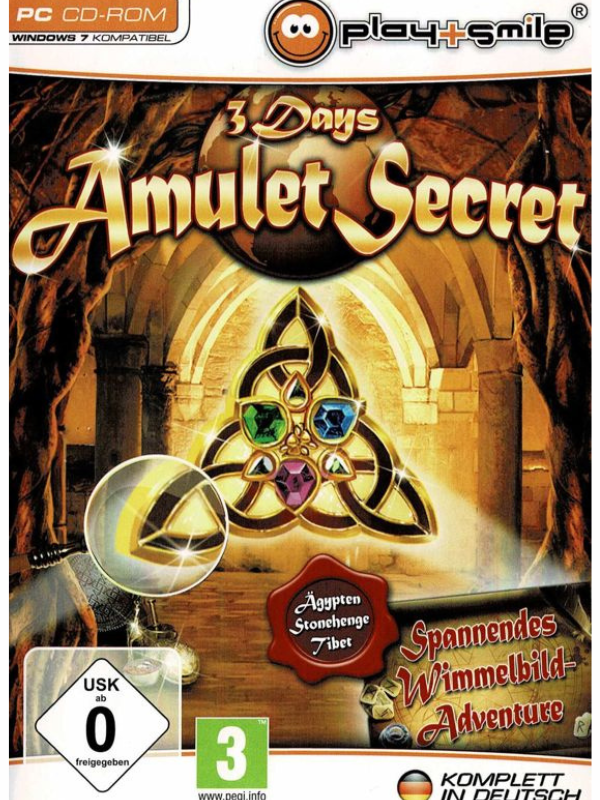 Game cover: 3 Days: Amulet Secret