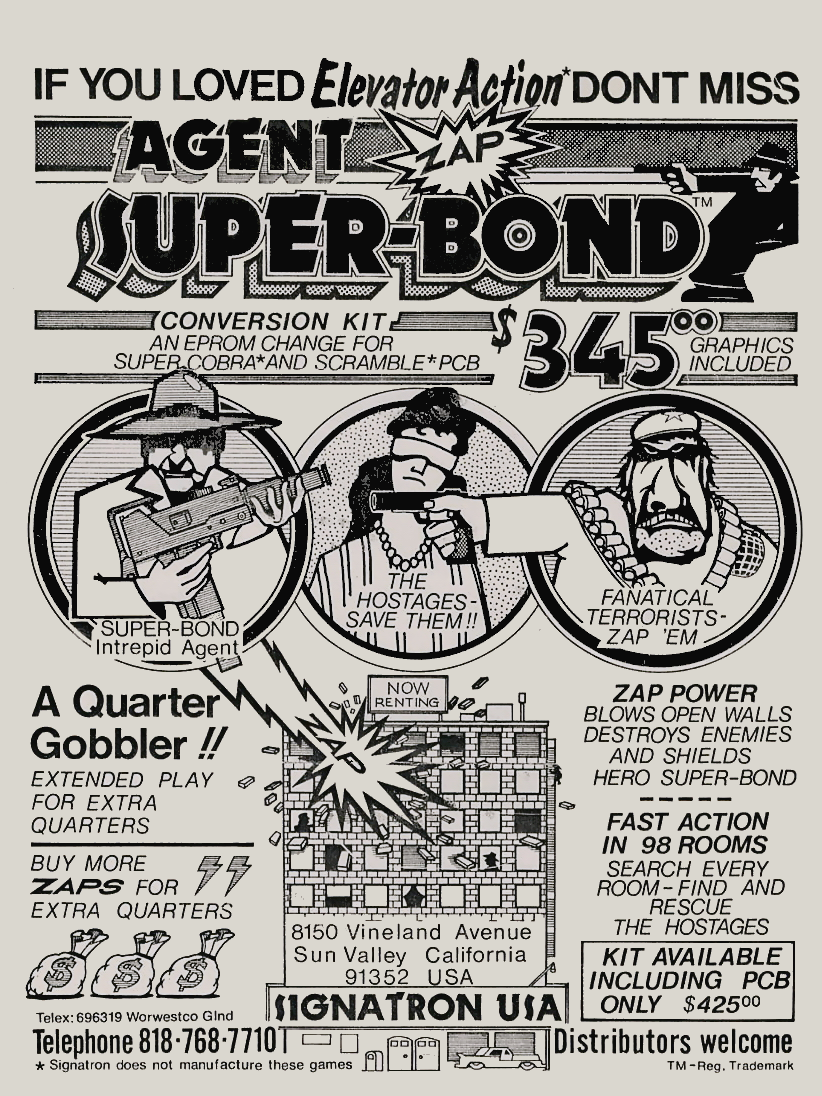 Game cover: Agent Super Bond