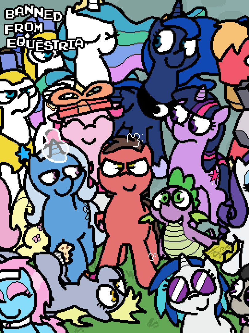 Banned from equestria daily game