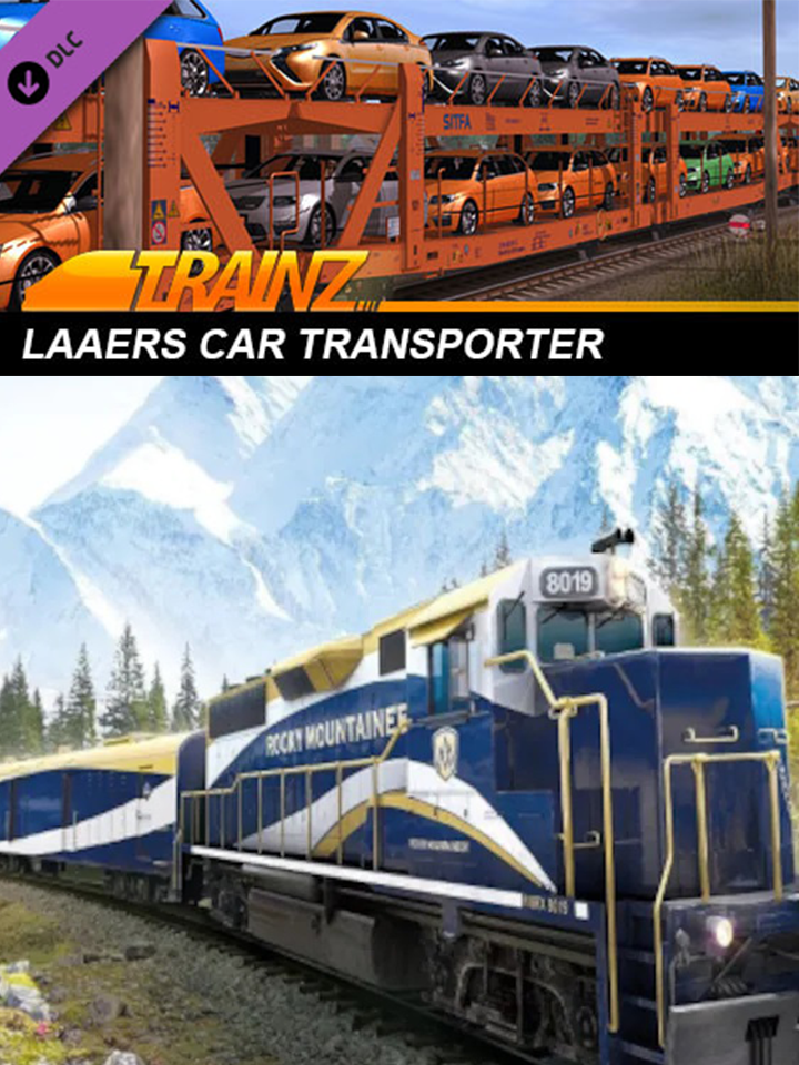 Trainz Railroad Simulator 2019: Laaers Car Transporter