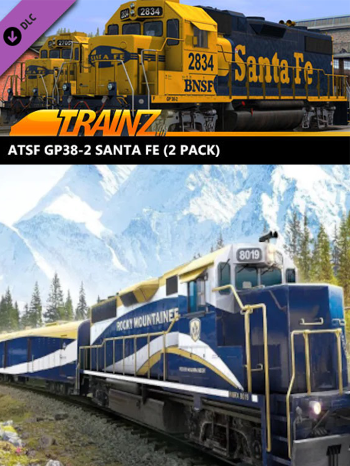 Trainz Railroad Simulator 2019: ATSF GP38-2 Santa FE
