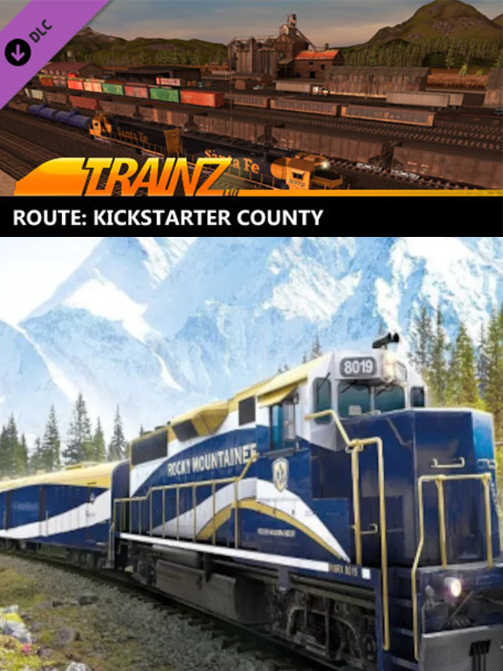 Trainz Railroad Simulator 2019: Kickstarter County (2019)