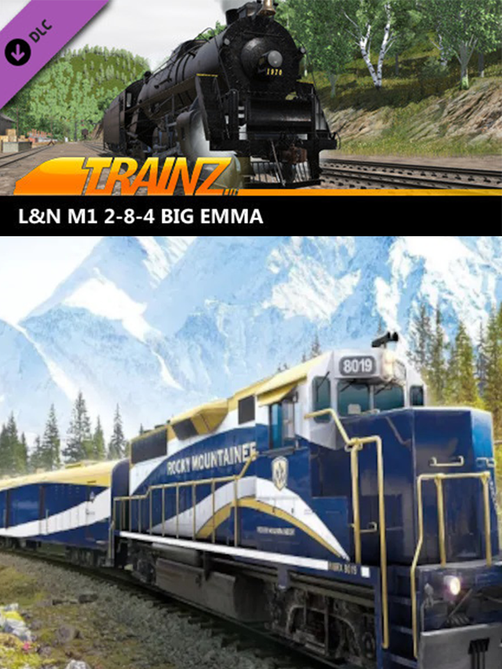 Trainz Railroad Simulator 2019: L&N M1 2-8-4 Big Emma
