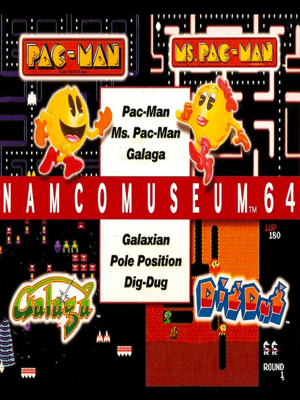 Game cover: Namco Museum 64