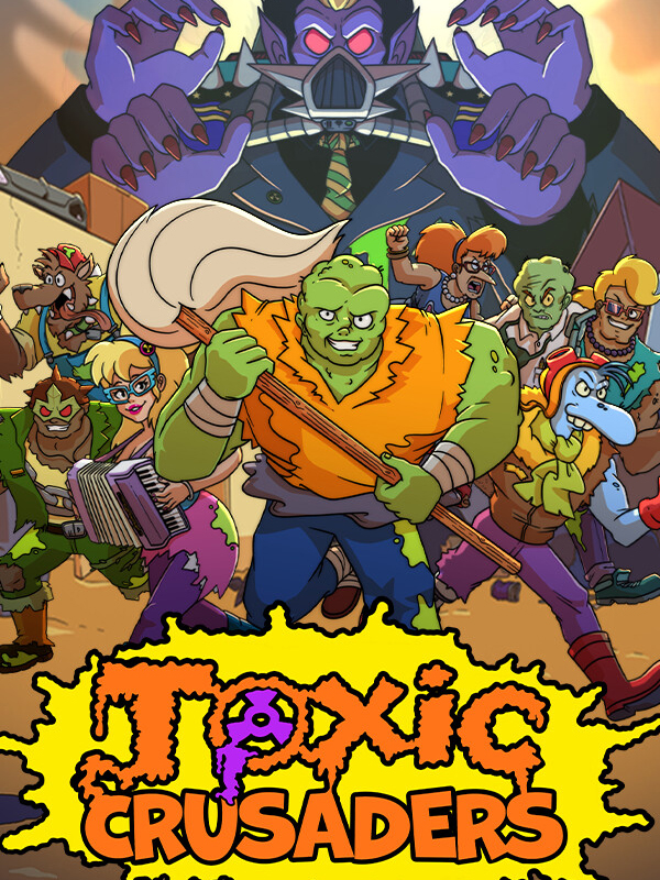 Game cover Toxic Crusaders