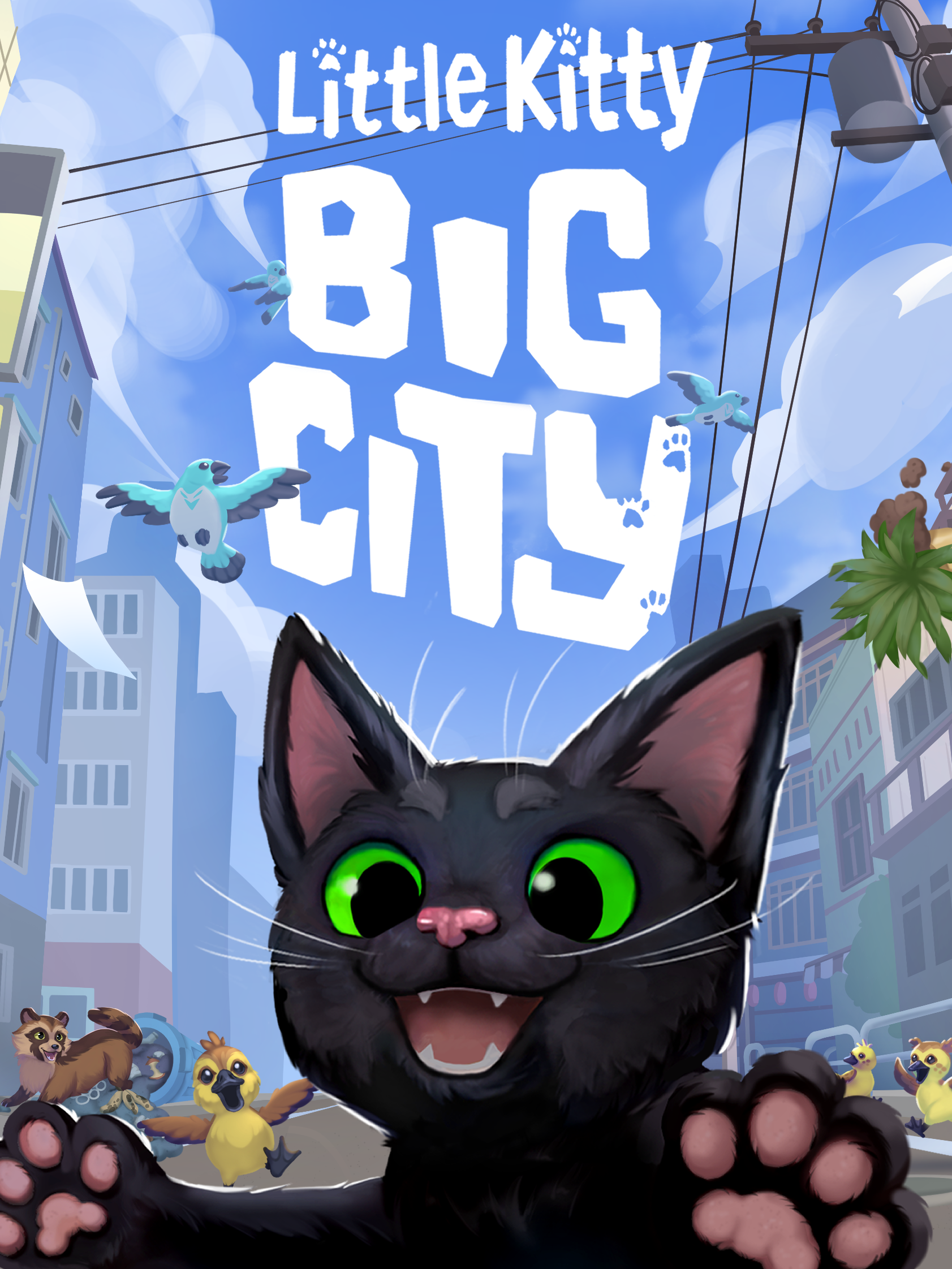 Game cover Little Kitty, Big City