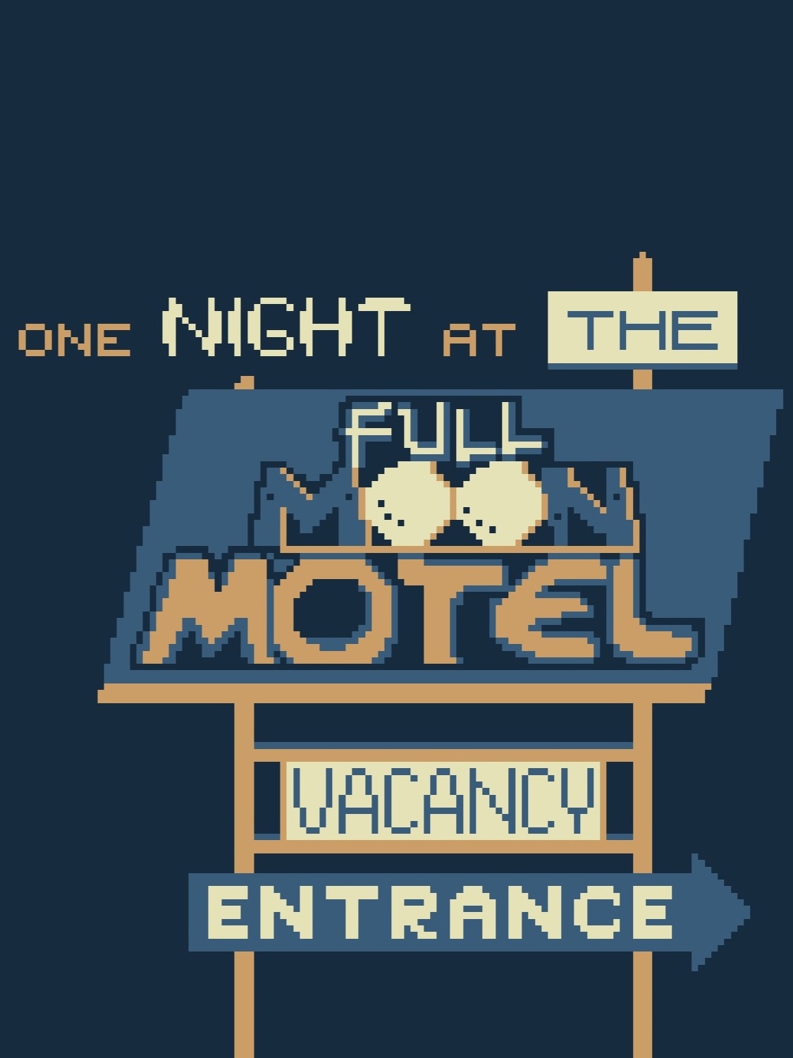 Game cover: Night at the Full Moon Motel