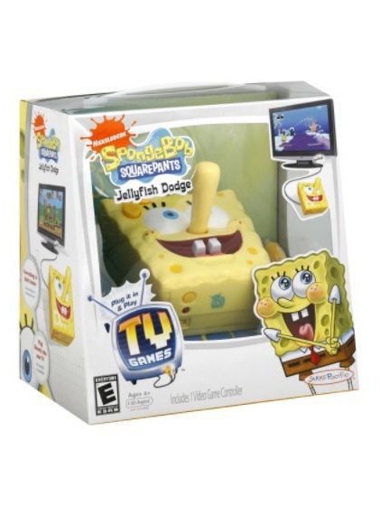 Game cover: SpongeBob SquarePants: JellyFish Dodge