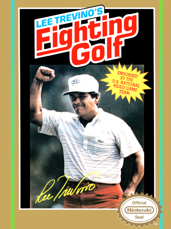 Game cover: Lee Trevino's Fighting Golf