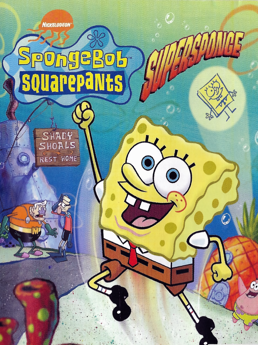 Game cover: SpongeBob SquarePants: SuperSponge