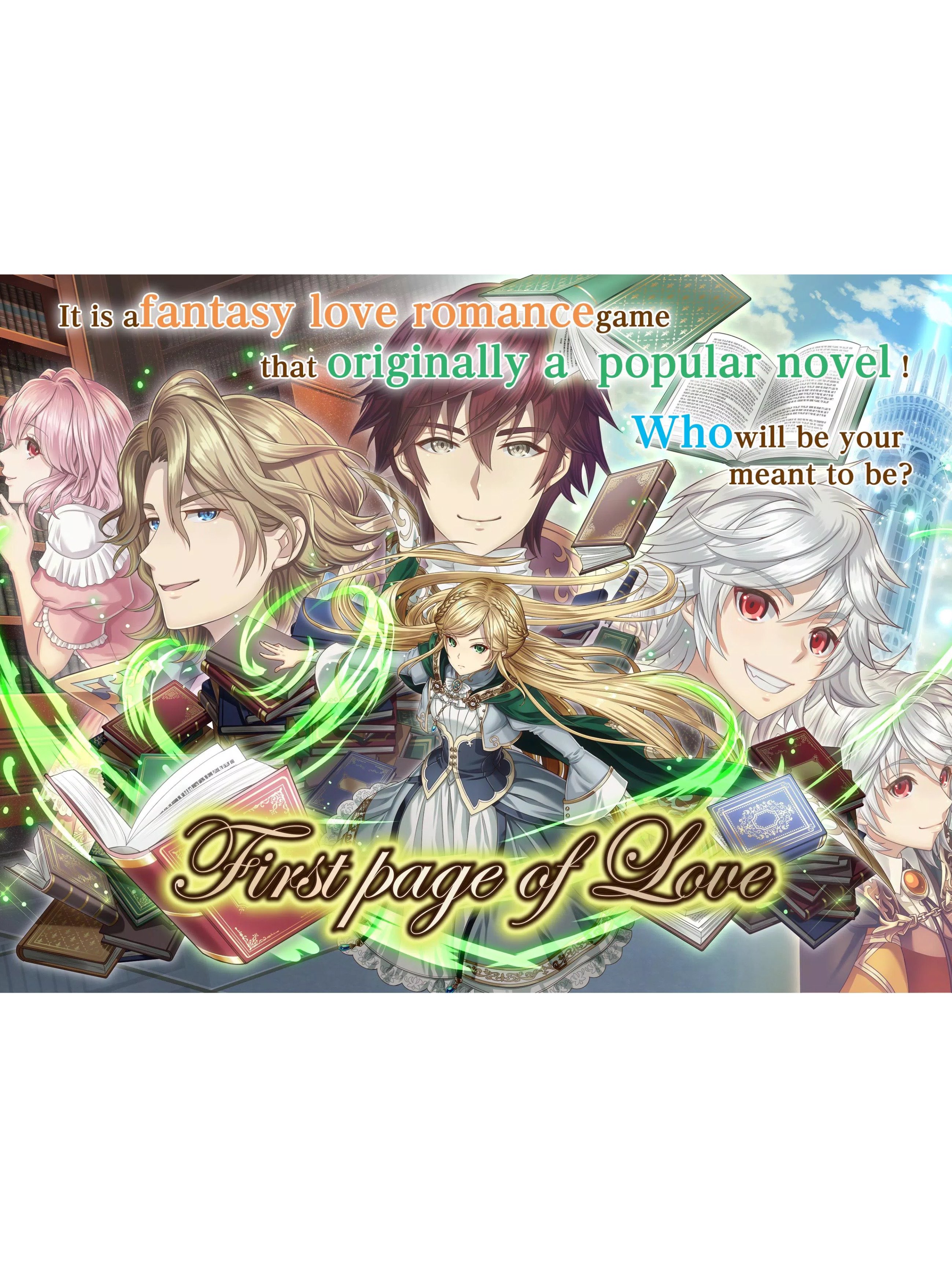 Game cover: First Page of Love