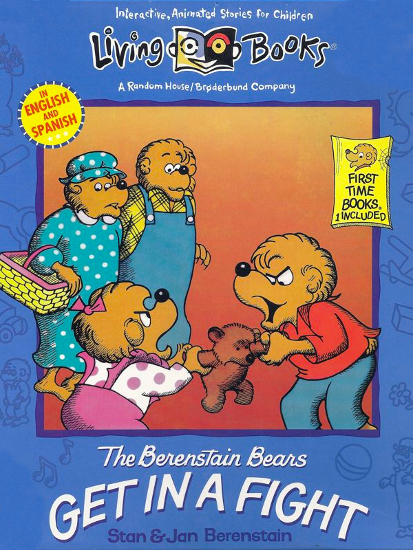 Game cover: Living Books: The Berenstain Bears Get in a Fight