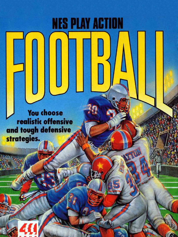 Game cover: NES Play Action Football