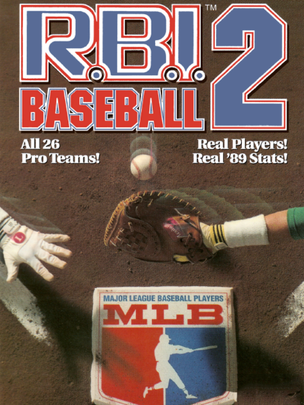 Game cover: R.B.I. Baseball 2