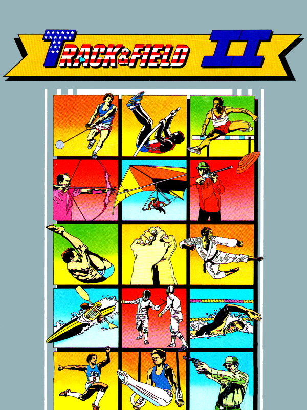 Game cover: Track & Field II