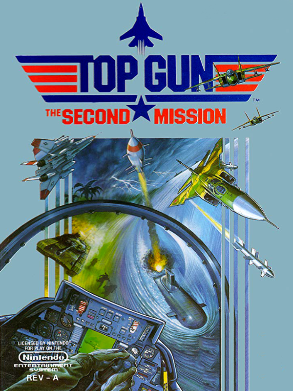 Game cover: Top Gun: The Second Mission