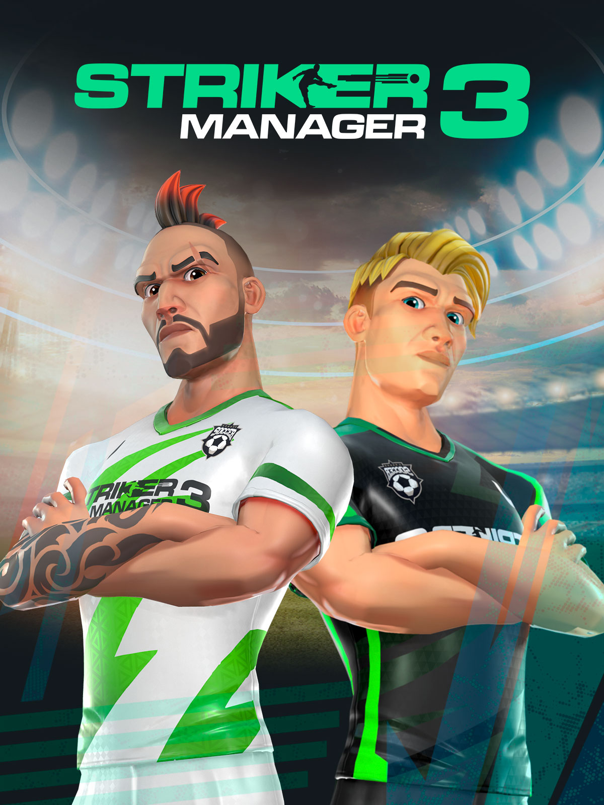 Game cover: Striker Manager 3