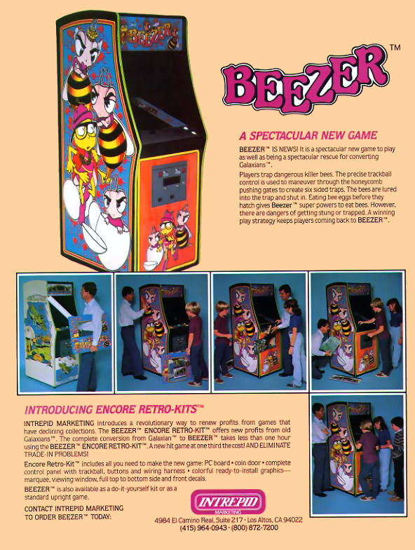 Game cover: Beezer