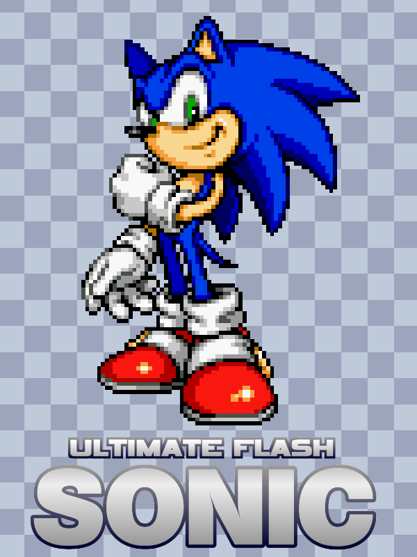 Game cover: Ultimate Flash Sonic