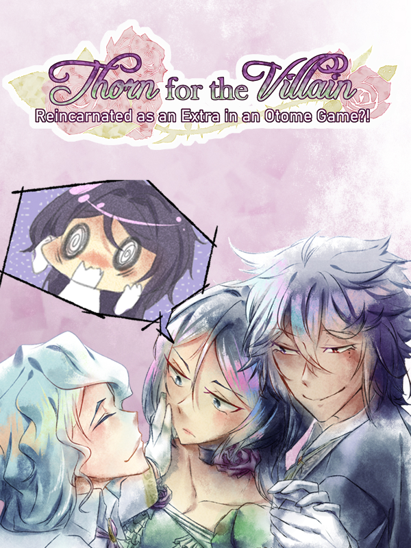 Game cover: Thorn for the Villain: Reincarnated as an Extra in an Otome Game?!