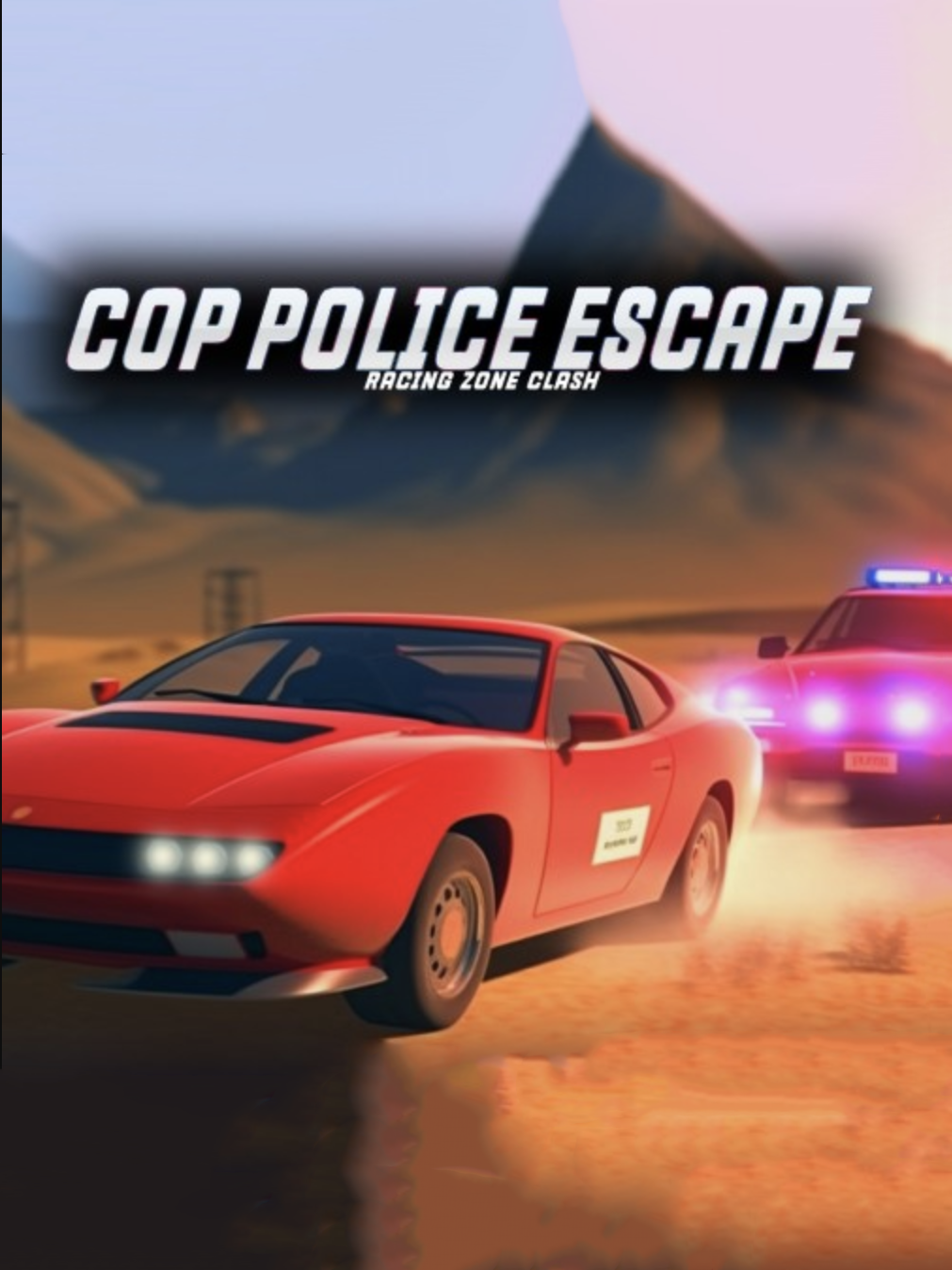 Cop Police Escape: Racing Zone Clash