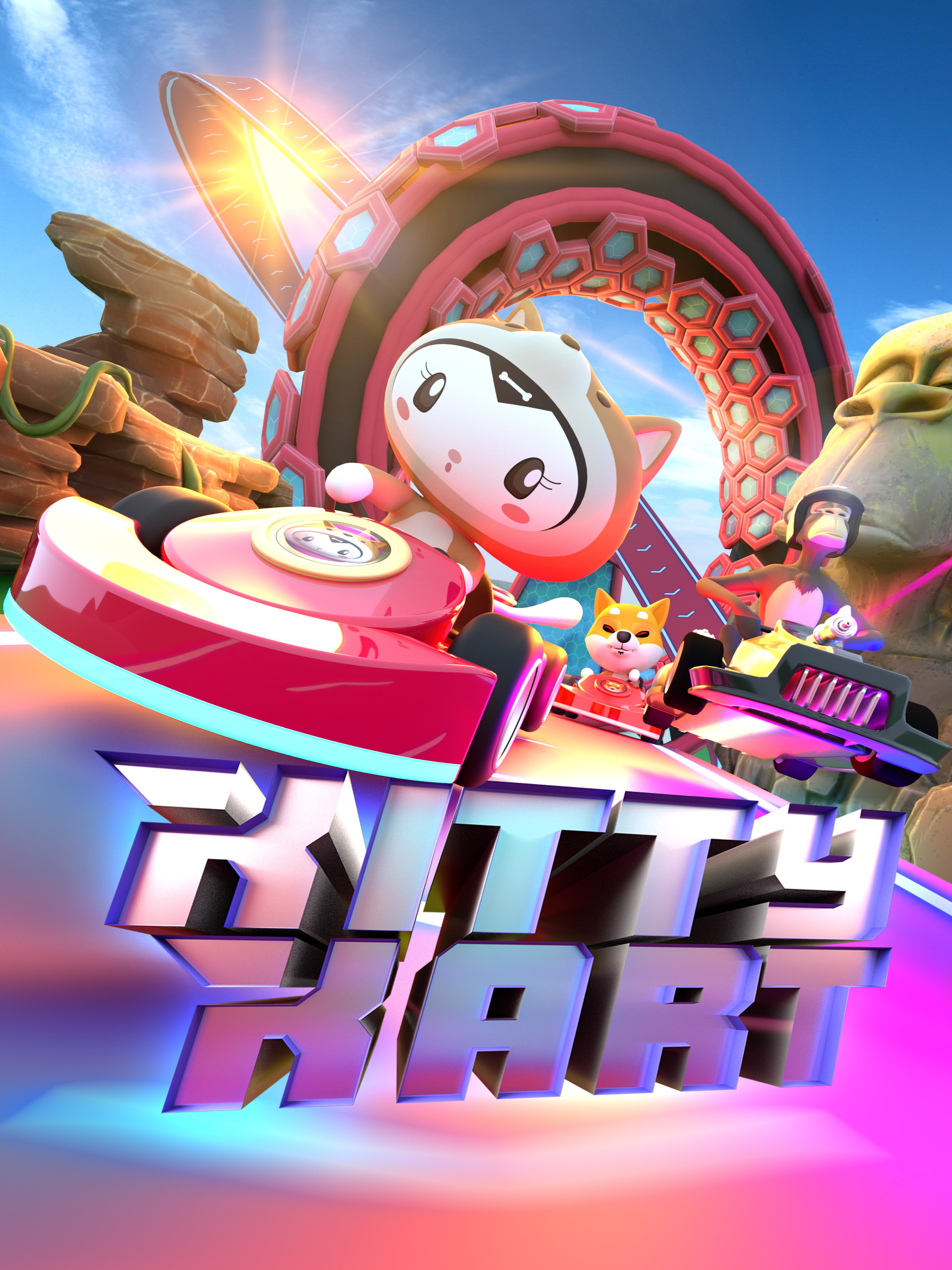 Game cover: KittyKart